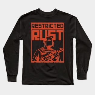 Rust- Rated R Long Sleeve T-Shirt